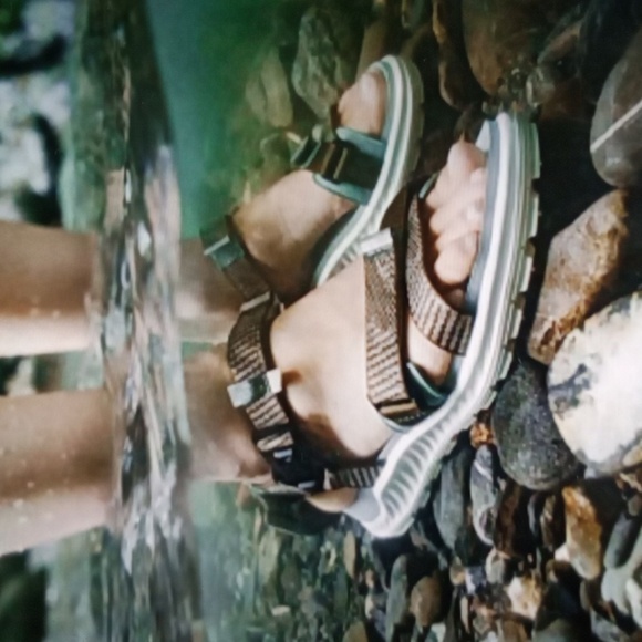 Ecco Exowrap 3S Sandals 3 Strap Closure Hiking Waterproof Womens 9-9.5 - Picture 3 of 7